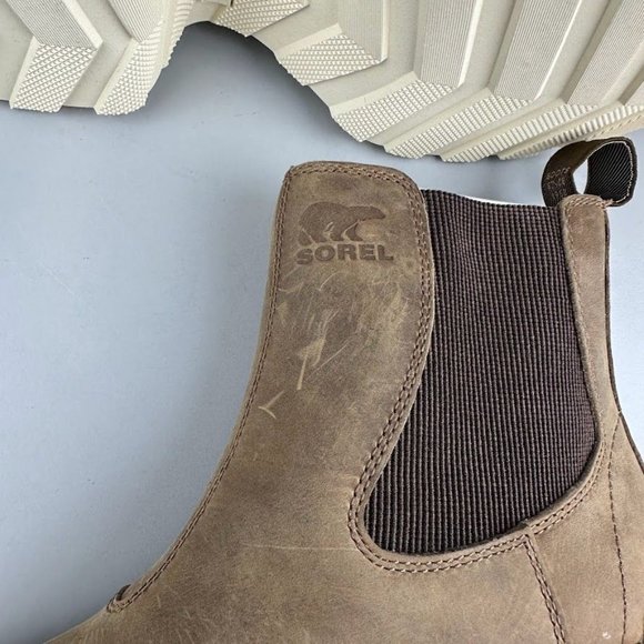 Sorel Hi Line Chelsea Boot in Umber Ceramic - Picture 6 of 8